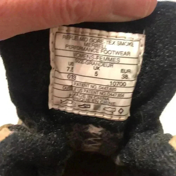 Merrell women’s reflex mid gore Tex smoke performance boot - Picture 8 of 8